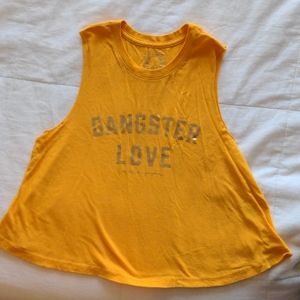 Spiritual gangster cropped swing tank